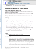 Cover page: Orientation and Training of New Biobank Personnel