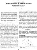 Cover page: Priming of Syntactic Rules in Task-Oriented Dialogue and Spontaneous Conversation