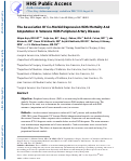 Cover page: The association of comorbid depression with mortality and amputation in veterans with peripheral artery disease.