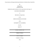 Cover page of Characterization of Florpyrauxifen-benzyl Herbicide in California Water-Seeded Rice