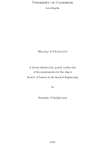 Cover page: Rheology of Vitreous Gel