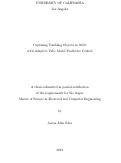 Cover page: Capturing Tumbling Objects in Orbit with Adaptive Tube Model Predictive Control