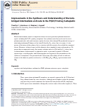 Cover page: Improvements in the synthesis and understanding of the iodo-bridged intermediate en route to the Pt(IV) prodrug satraplatin