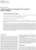 Cover page: Continuous Spike-Wave during Slow Wave Sleep and Related Conditions