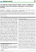 Cover page: The Natural Product Domain Seeker version 2 (NaPDoS2) webtool relates ketosynthase phylogeny to biosynthetic function