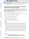 Cover page: Addressing Palliative Care Clinician Burnout in Organizations: A Workforce Necessity, an Ethical Imperative