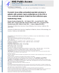 Cover page: Economic insecurities and patient-reported outcomes in patients with systemic lupus erythematosus in the USA: a cross-sectional analysis of data from the California Lupus Epidemiology Study