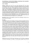 Cover page: Permeable Binaries, Societal Grand Challenges, and the Roles of the Twenty-first-century Archival and Recordkeeping Profession