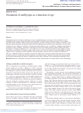 Cover page: Treatment of amblyopia as a function of age