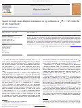 Cover page: Search for high mass dilepton resonances in pp collisions at s=7 TeV with the ATLAS experiment