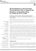 Cover page: 2D Visualization of the Psoriasis Transcriptome Fails to Support the Existence of Dual-Secreting IL-17A/IL-22 Th17 T Cells.