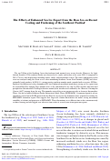 Cover page: The effects of enhanced sea ice export from the Ross Sea on recent cooling and freshening of the Southeast Pacific The effects of enhanced sea ice export from the Ross Sea on recent cooling and freshening of the Southeast Pacific