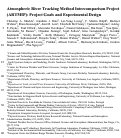 Cover page: Supplementary material to "Atmospheric River Tracking Method Intercomparison Project (ARTMIP): Project Goals and Experimental Design"