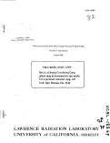 Cover page: TABLES OF STRUCTURE AMPLITUDES FOR (p,He3) REACTIONS