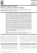 Cover page: Epidemiology of Dialysis Patients and Heart Failure Patients