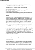 Cover page: The geography of solar energy in the United States: Market definition, industry structure, and choice in solar PV adoption