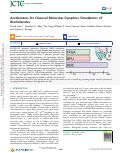 Cover page: Accelerators for Classical Molecular Dynamics Simulations of Biomolecules