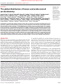 Cover page: The global distribution of known and undiscovered ant biodiversity