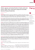 Cover page: Global, regional, and national burden of stroke and its risk factors, 1990–2019: a systematic analysis for the Global Burden of Disease Study 2019