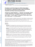 Cover page: Prevalence and clinical impacts of HIV-1 intersubtype recombinants in Uganda revealed by near-full-genome population and deep sequencing approaches