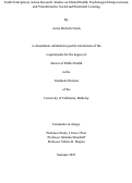 Cover page: Youth Participatory Action Research: Studies on Mental Health, Psychological Empowerment, and Transformative Social and Emotional Learning