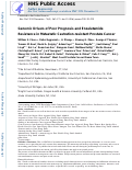 Cover page: Genomic Drivers of Poor Prognosis and Enzalutamide Resistance in Metastatic Castration-resistant Prostate Cancer