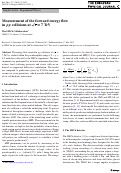 Cover page: Measurement of the forward energy flow in pp collisions at