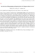 Cover page: First Detection of Huanglongbing and Implementation of its Mitigation Efforts in Texas