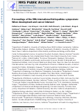 Cover page: Proceedings of the fifth international RASopathies symposium: When development and cancer intersect