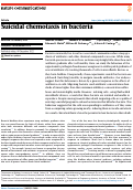 Cover page: Suicidal chemotaxis in bacteria.