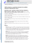 Cover page: STAT3 Activation as a Predictive Biomarker for Ruxolitinib Response in Head and Neck Cancer.