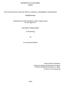 Cover page: Cortical Entrainment to Speech: Effects of Attention, Intelligibility, and Regularity