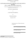 Cover page: Software-Hardware Co-Defined Network Switch (SHADES) for a Label Switching Protocol