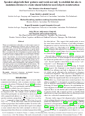 Cover page: Speakers align both their gestures and words not only to establish but also to maintain reference to create shared labels for novel objects in interaction