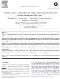 Cover page: Auditory nerve is affected in one of two different point mutations of the neurofilament light gene