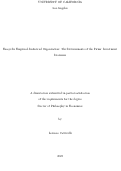 Cover page: Essays In Empirical Industrial Organization: The Determinants of the Firms' Investment Decisions