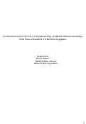 Cover page of It’s a Racialized World After All: A Transnational Study of Oakland, California and Durban, South Africa as Racialized, Yet Resistant Geographies