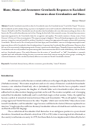 Cover page: Blame, Shame, and Atonement: Greenlandic Responses to Racialized Discourses about Greenlanders and Danes