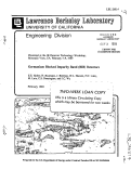 Cover page: GERMANIUM BLOCKED IMPURITY BAND (BIB) DETECTORS