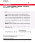 Cover page: Use of Ballistocardiography to Monitor Cardiovascular Hemodynamics in Preeclampsia.