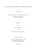 Cover page: Loop group actions on categories and Whittaker invariants