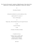 Cover page: New Tools for Econometric Analysis of High-Frequency Time Series Data - Application to Demand-Side Management in Electricity Markets