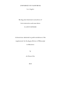 Cover page: Resting-state functional connections of trait extraversion and neuroticism in autistic individuals