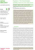 Cover page: Regulation of the heterochromatin spreading reaction by trans-acting factors.