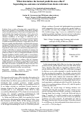 Cover page: What determines the learned predictiveness effect?Separating cue-outcome correlation from choice relevance