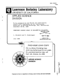 Cover page: Component Leakage Areas in Residential Buildings