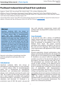 Cover page: Paclitaxel-induced dorsal hand-foot syndrome