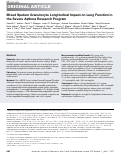 Cover page: Mixed Sputum Granulocyte Longitudinal Impact on Lung Function in the Severe Asthma Research Program.