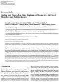 Cover page: Coding and Noncoding Gene Expression Biomarkers in Mood Disorders and Schizophrenia