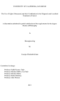 Cover page: The Use of Light, Ultrasound, and their Combination in the Diagnosis and Localized Treatment of Cancer /